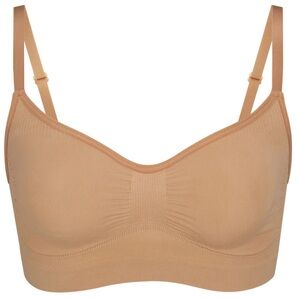 NWOT Skims Seamless Sculpt Bralette - S/M - Ochre